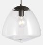 Oswego 12&quot; Clear Dome Pendant