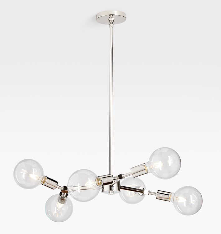 Salem 24&quot; Bare-Bulb Chandelier