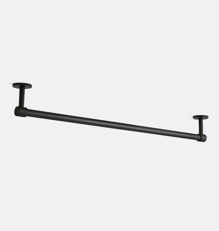 Undermount Laundry Rod, 12"-60" - Oil-Rubbed Bronze