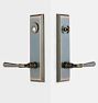 Putman Octagonal Lever / Lever Exterior Door Hardware Tube Latch Set