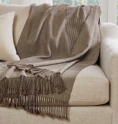 Handwoven Wool Plaid Throw | Rejuvenation