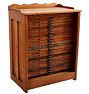 Hamilton 22-Drawer Oak Type Cabinet