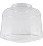 8" Drum Schoolhouse Shade - Clear