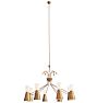 Vintage Colossal 24-Light Mid-Century Chandelier