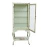 Vintage Mint Green Steel Medical Cabinet