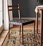 Shaw Woven Leather Dining Chair