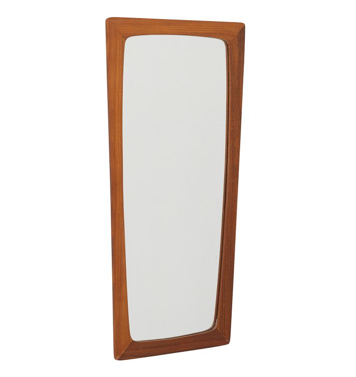 Mid-Century Teak Wall Mirror