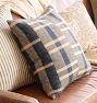 Silk Striped Pillow Cover