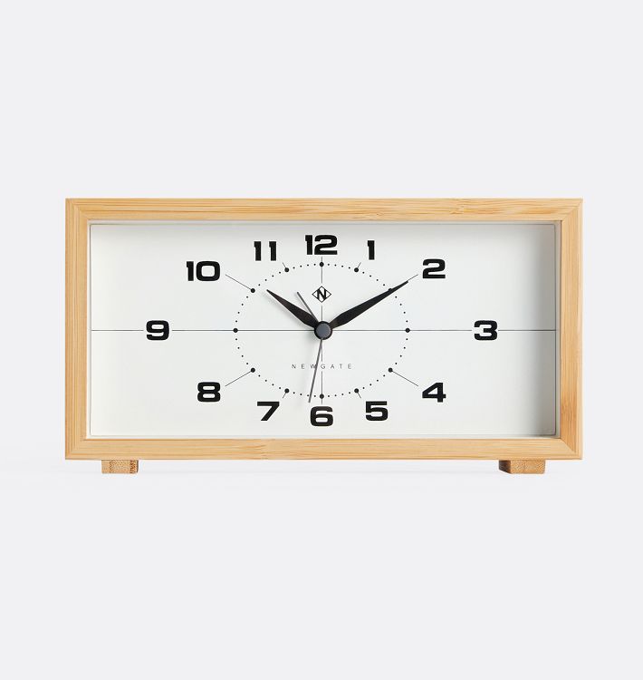 Lemur Table Clock - Bamboo