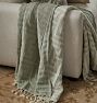 Jacquard Reversible Organic Cotton Throw