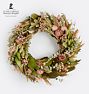 Blush Coralbell Dried Wreath, 20"