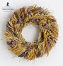 Jasmine Blooms Dried Wreath, 20"