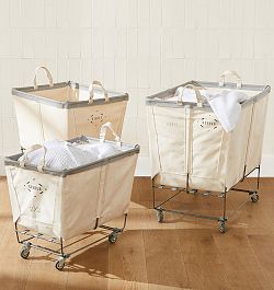 Laundry store Basket Santa Fe Canvas