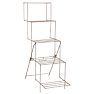 Five-Tier Folding Steel Plant Stand