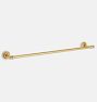 Howell Towel Bar, Aged Brass