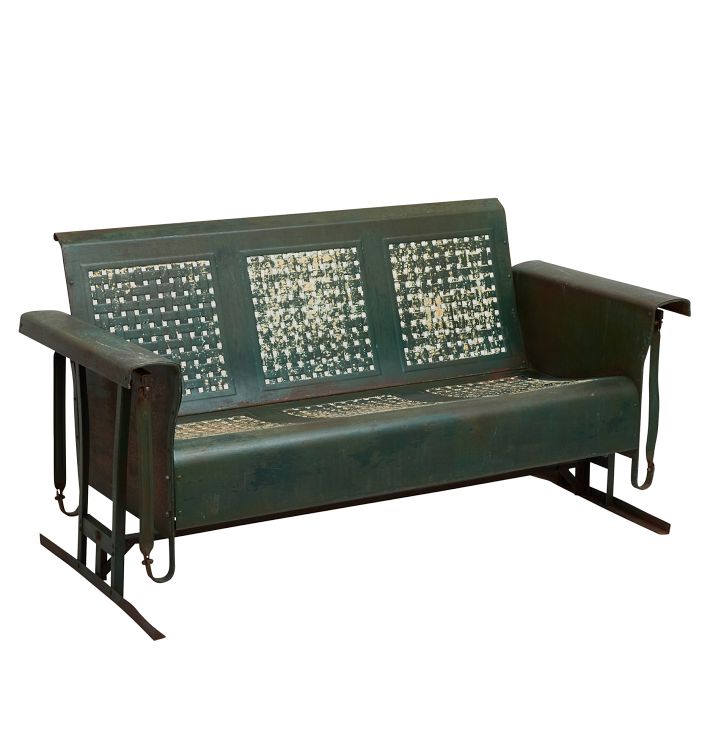 Vintage Three-Seat Patio Glider