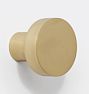 Meadows Cabinet Knob, Aged Brass