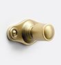 Tolson Cabinet Knob, Aged Brass