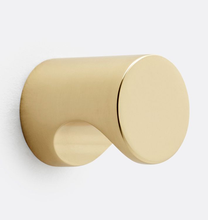 Emerson Cabinet Knob, Aged Brass