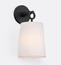 Stillwater Sconce, Oil-rubbed Bronze - White Shade