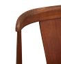 Vintage Reupholstered Teak Dining Chair