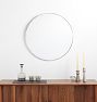 Frameless Round Mirror