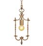 Vintage Romance Revival Bare Bulb Pendant