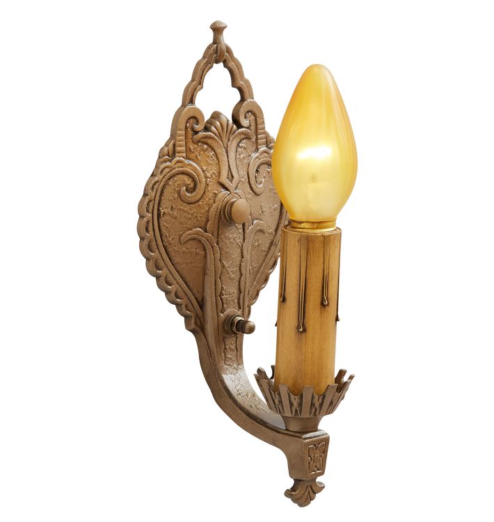 Single Romance Revival Candle Sconce