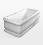 Lirico Acrylic Tub - White