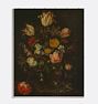 Still Life with Flowers Framed Reproduction Wall Art Print 16"x20" by Abraham van Beyeren