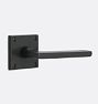 Arlo Lever Interior Bronze Door Set - Passage - Charcoal Bronze