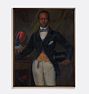 Portrait Of A Young Man Framed Reproduction Wall Art Print 11"x14" by Hans Johan Frederik Berg