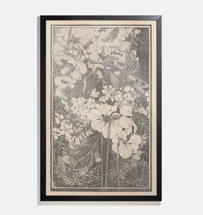 Spring Framed Reproduction Wall Art Print 12"x18" by Theo van Hoytema