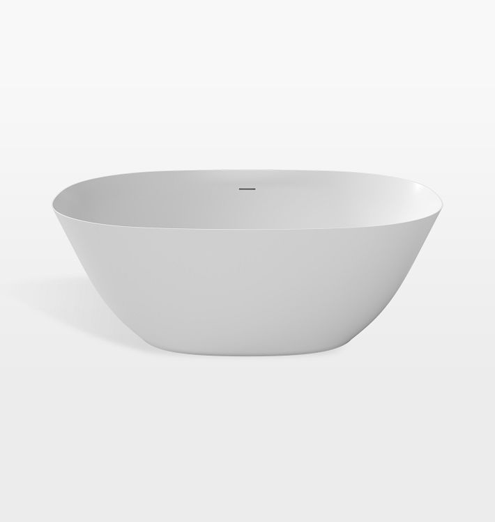 Treviso Eco-Lapistone Bathtub - 64" - White