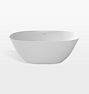 Treviso Eco-Lapistone Bathtub - 64" - White