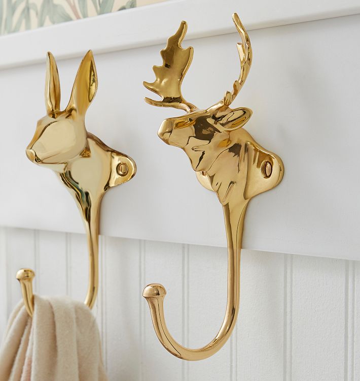 Animal Cast Brass Hook Rejuvenation