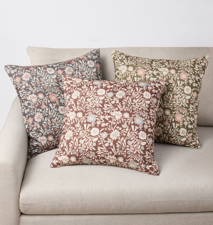 Lorelai Floral Print Pillow Cover