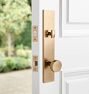 Arlo Knob Exterior Bronze Door Set