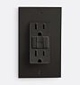 GFCI Duplex Outlet -  Antique Bronze