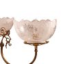 Antique Victorian 3-Light Converted Gas Chandelier