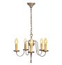 Vintage Silver-Plated Colonial Revival Candle Sconce