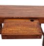 Vintage Arts &amp; Crafts Desk in Quartersawn Oak