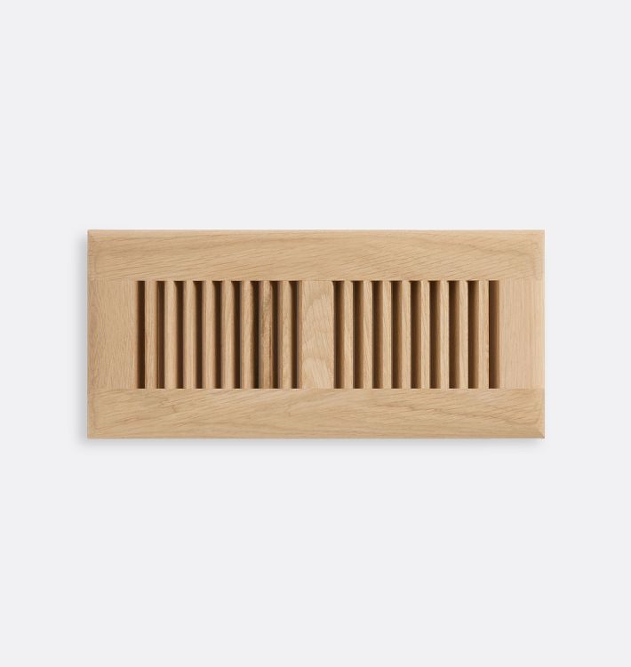Surface Mount Wood Register, 6" x 12"