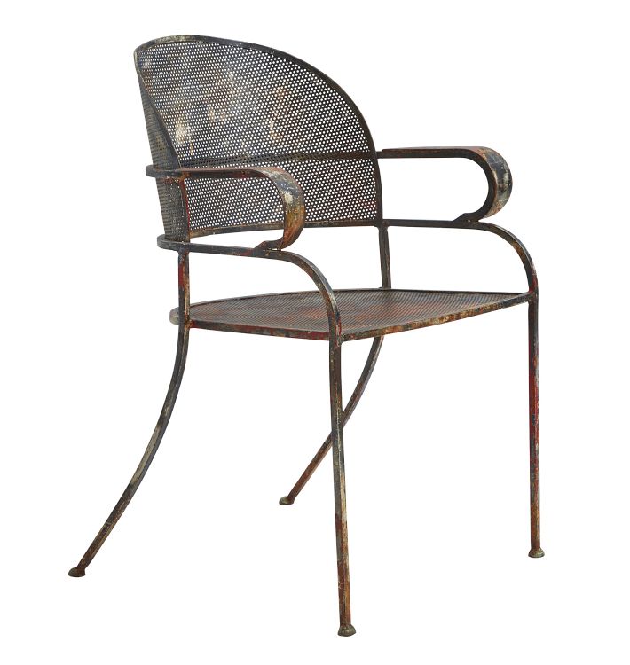 Vintage Steel Patio Chair