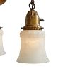 Vintage 3-Light Chandelier with Turnkey Sockets