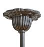 Vintage 5-Light Art Deco Slipper Shade Chandelier