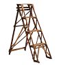 Vintage Pine Folding Ladder