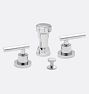 Tiburon Lever Handle Bidet Set - Polished Chrome