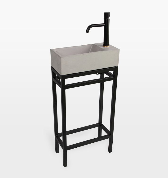 Atlanta Freestanding Console Black