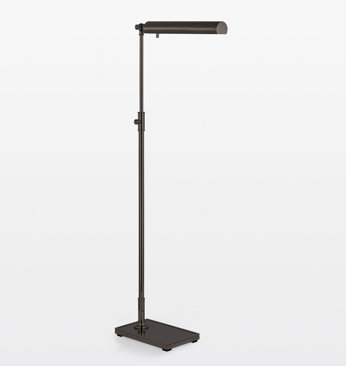 Lawton Medium Adjustable Pharmacy Floor Lamp Bronze